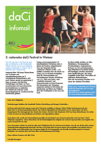 daCi Infomail Juni 2011